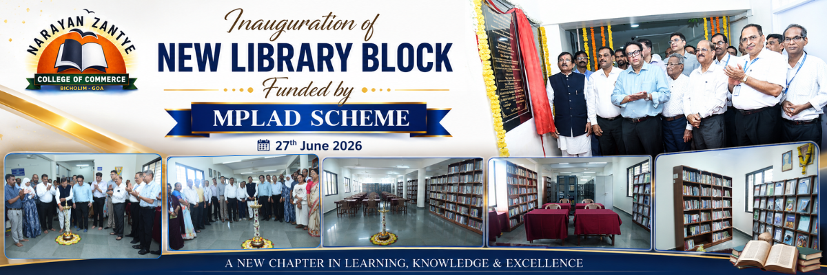 New Library Block Inauguration